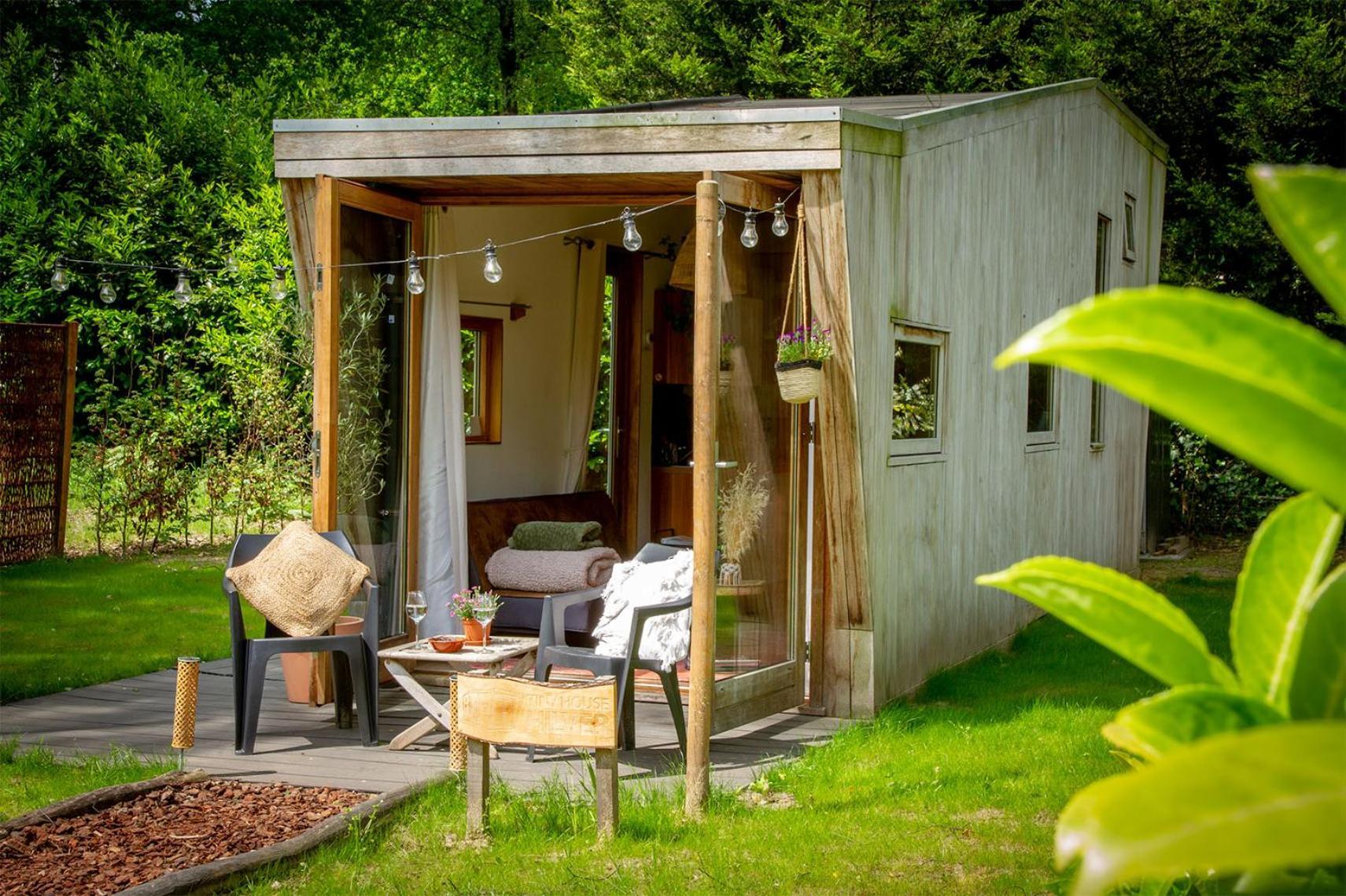 Tiny Eco House Alba - Rust, Natuur En Eenvoud In Het Kempenbos Diessen Exterior foto